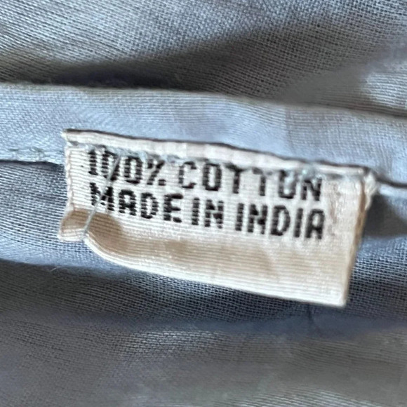 Hand Crafted Cotton Tiered Maxi Dress NWOT - Picture 11 of 11